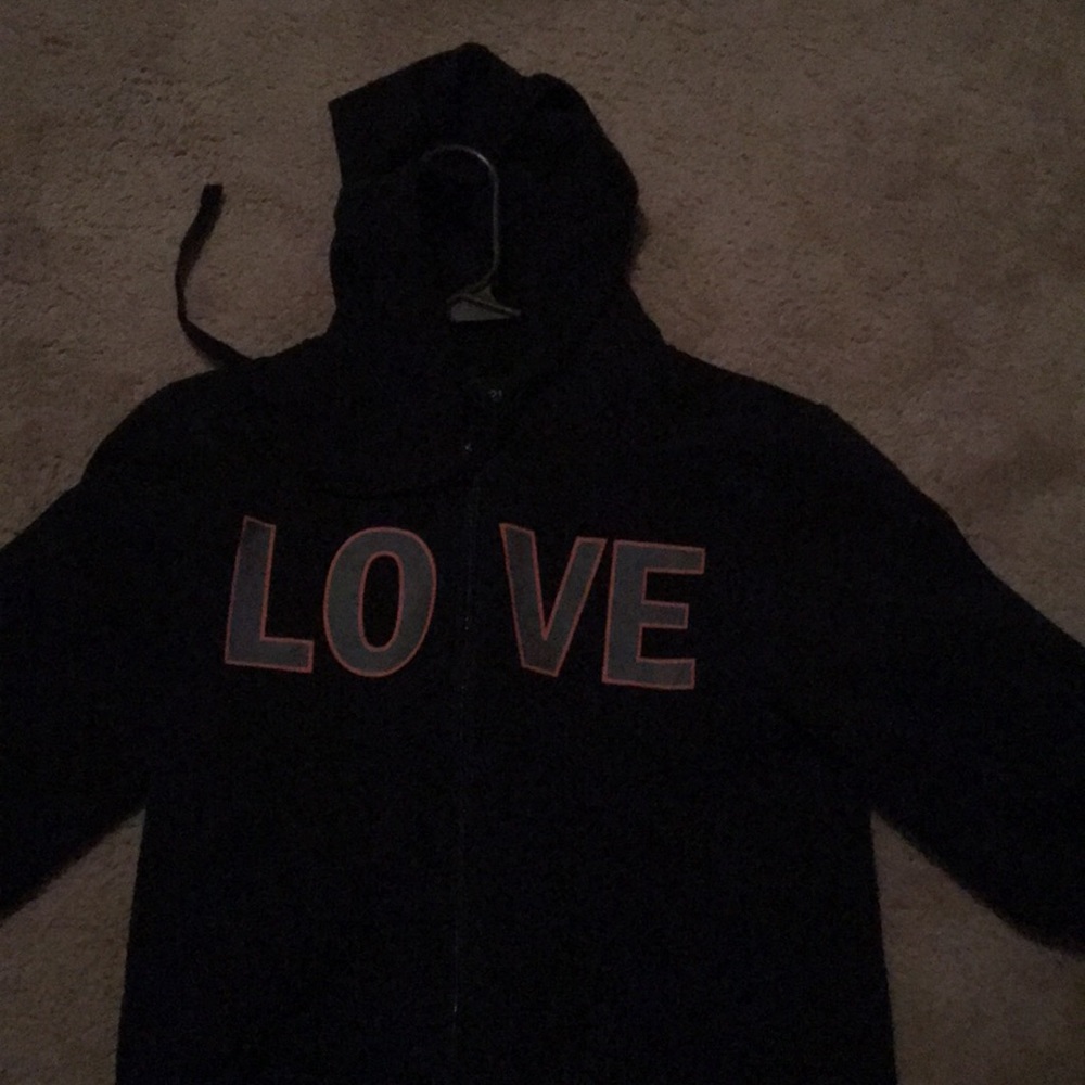 Black zip up Jacket